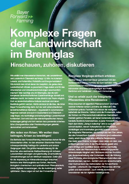 Vorschaubild: Bayer Forward Farm